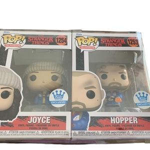Stranger Things Joyce Hopper Funko Pop 2 Pack